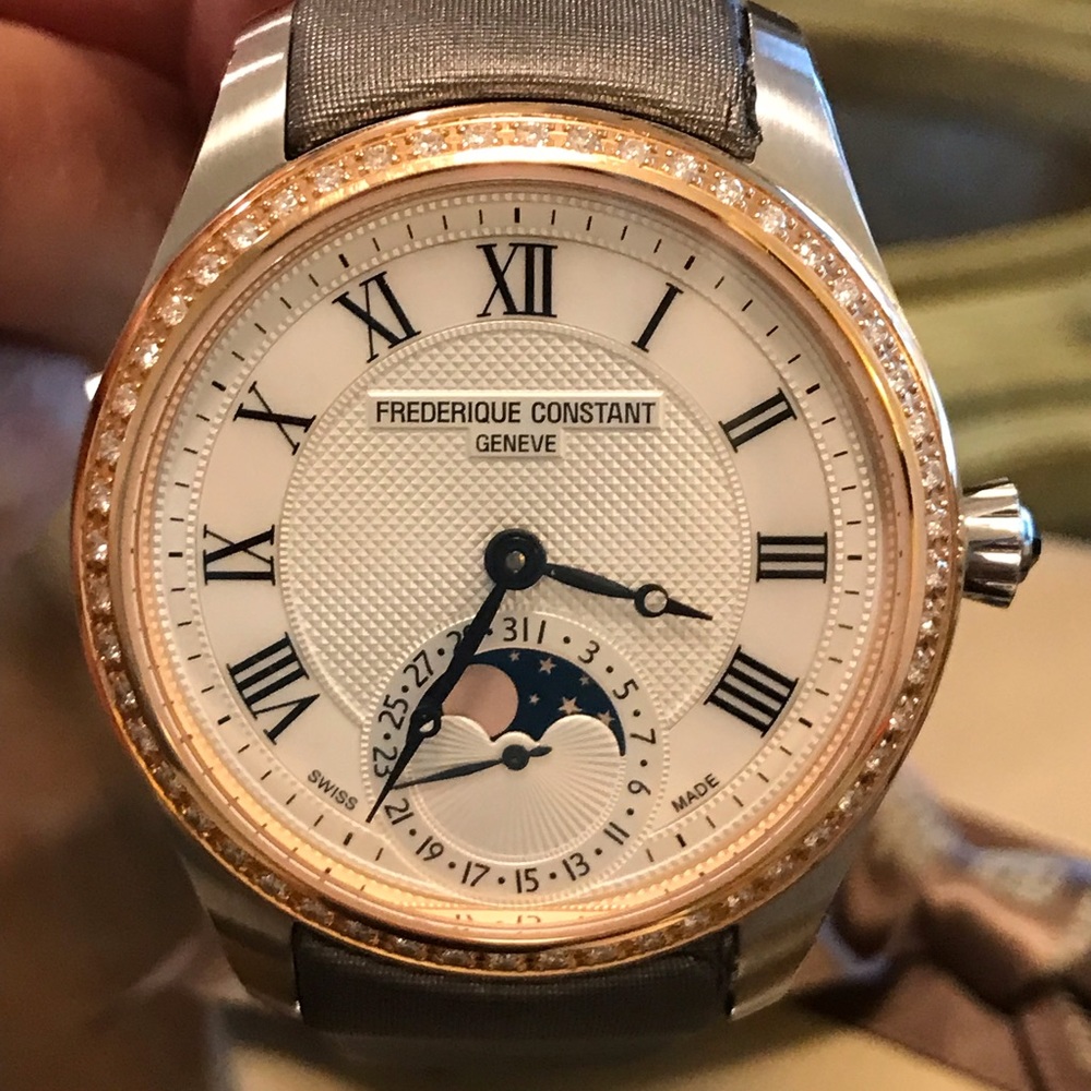 Frederique Constant Diamond Automatic Moonphase W… - image 1
